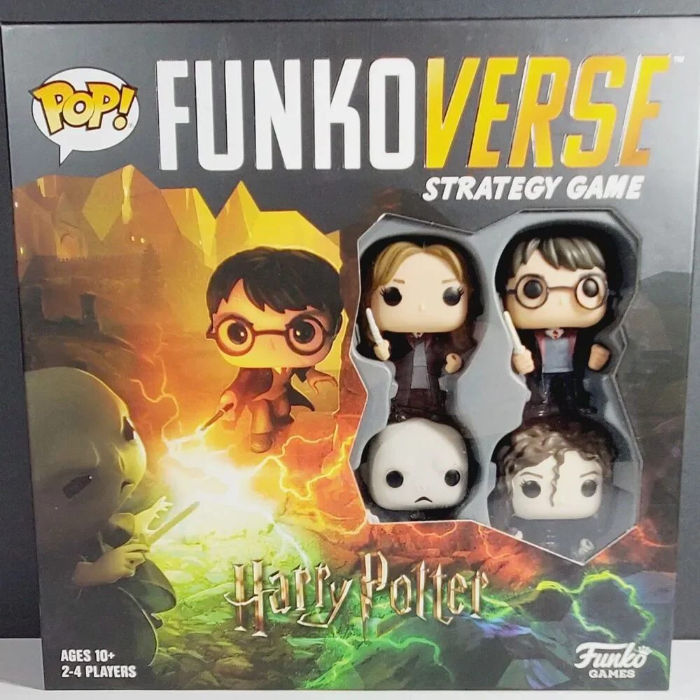 New Harry Potter Funkoverse 4-Pack Strategy Game Funko Pop #100 Base Set